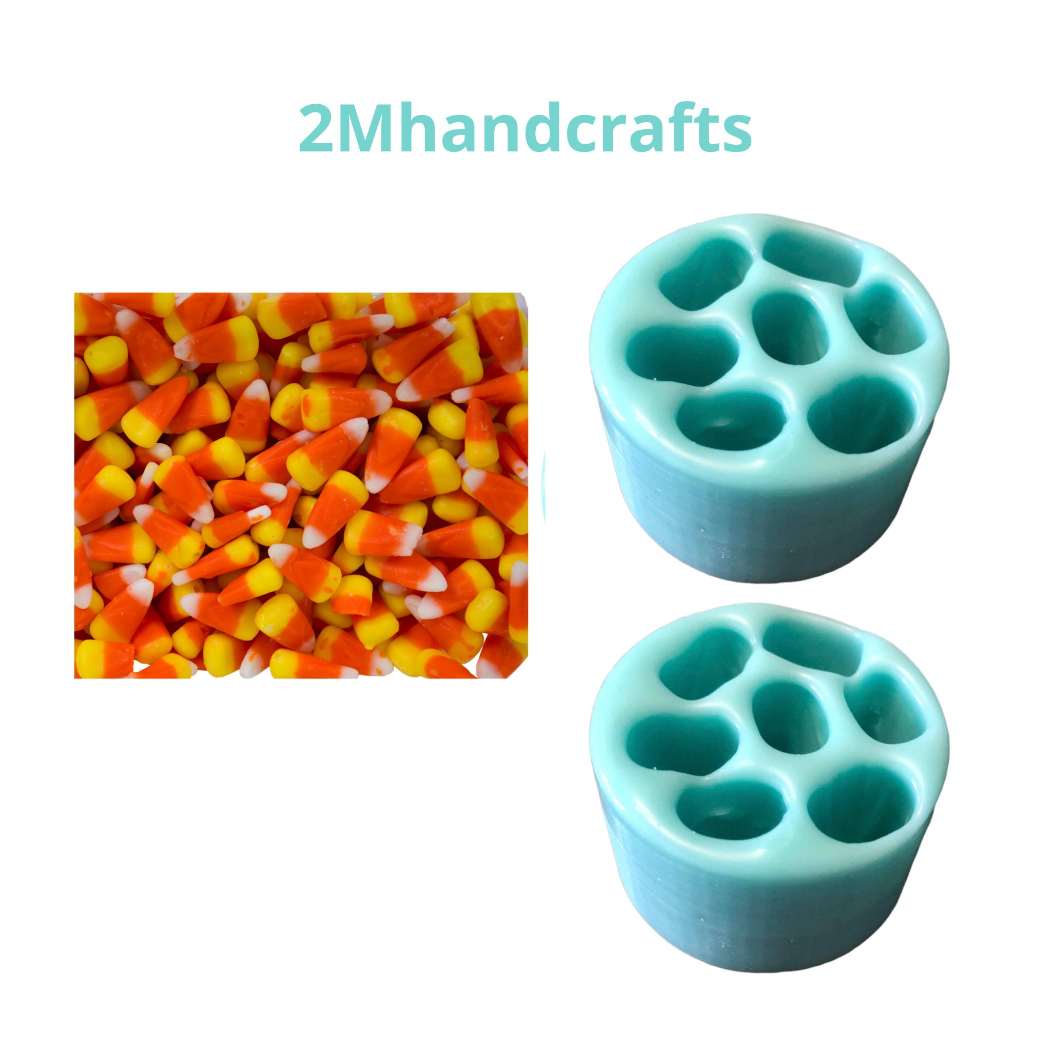 Candy Corn Shaker (Handmade) Silicone mold – LiveLove&Glitter