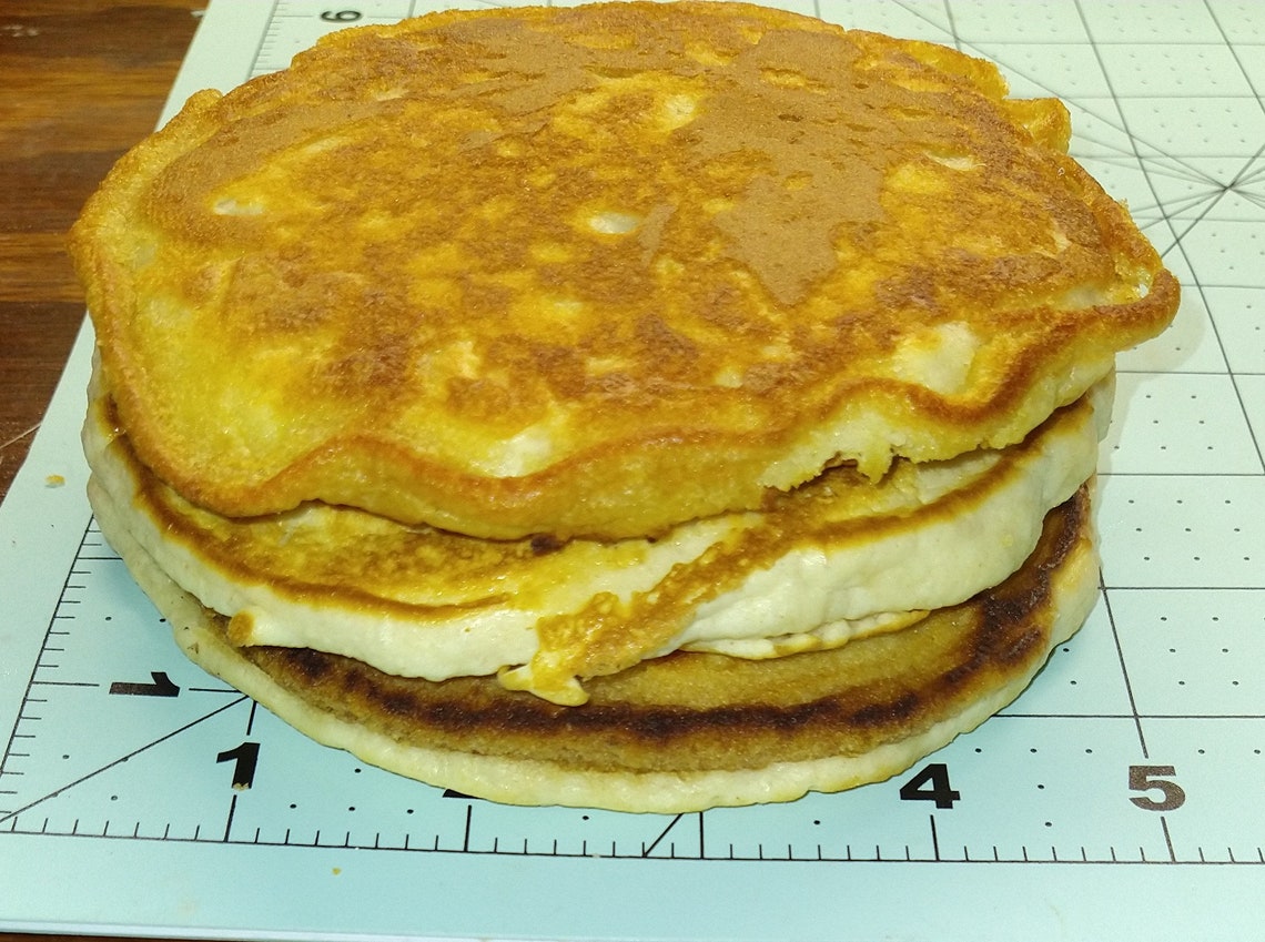 1pc Homemade Pancake Mold Realistic Dessert Shape Silicone Etsy