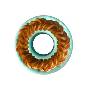 Braided Pie Crust Topper| Pie Crust Shape Silicone Mold| Soap| Candle | Mold for Wax| Mold for Resin| Not Food Grade