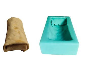 Bean Burrito Silicone Mold| Food Shaped Silicone Mold| Soap| Candle | Mold for Wax| Mold for Resin| Not Food Grade
