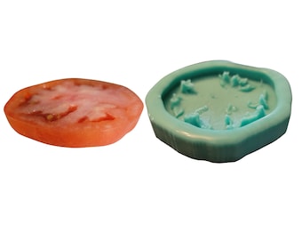Clearance- Tomato Slice Silicone Mold | Realistic Food Shape Mold For Soap Embeds | Candle Embeds Mold| Wax Melts Not Food Grade
