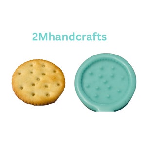 Round Cracker | Charcuterie Board Components Silicone Mold| | Soap| Candle | Mold for Wax| Mold for Resin| Not Food Grade