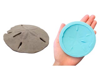 Sand dollar Silicone Mold| Sea Food Silicone Mold| Soap| Candle | Mold for Wax| Mold for Resin| Not Food Grade