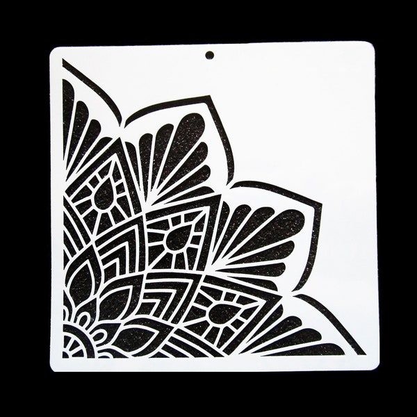 Schablone Ornament Mandala Blume DIY Malerei Handwerk Projekte