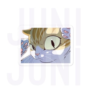 guckende Katze/Eleeceed/Kayden Sticker