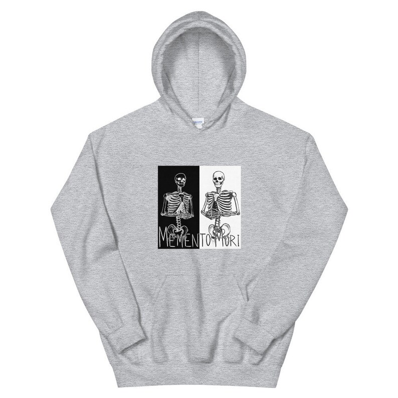 unus annus black coffin hoodie