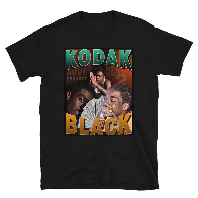 Kodak black Shirt kodak black Hip Hop Rap unisex free kodak | Etsy