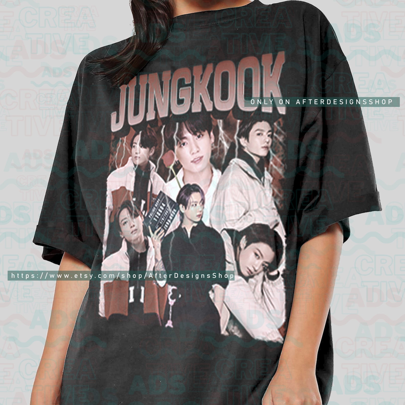 jungkook in black tshirt