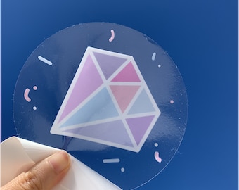 SEVENTEEN Carat Sticker - High Quality Vinyl Diamond Decal