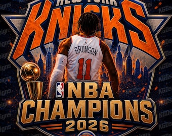 New York Knicks 2026 NBA Champions Design (Digital Download)