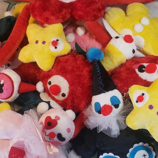 Clown plushys