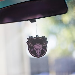 Moose Car Air Freshener, Funny Gift, Car Accessory, Gift for Car Friends, Grape Scent