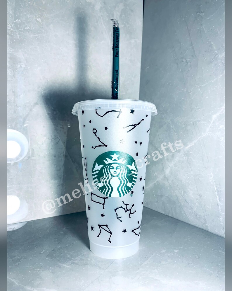 Astrology Reusable Starbucks Cold Cup