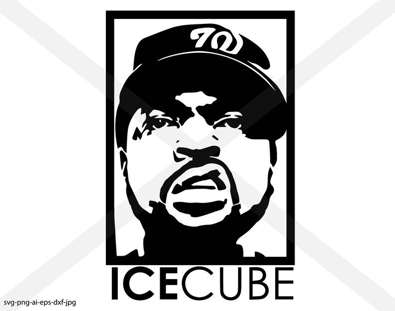 Download Ice cube silhouette .INSTANT DOWNLOAD svg-png-eps-dxf-ai ...