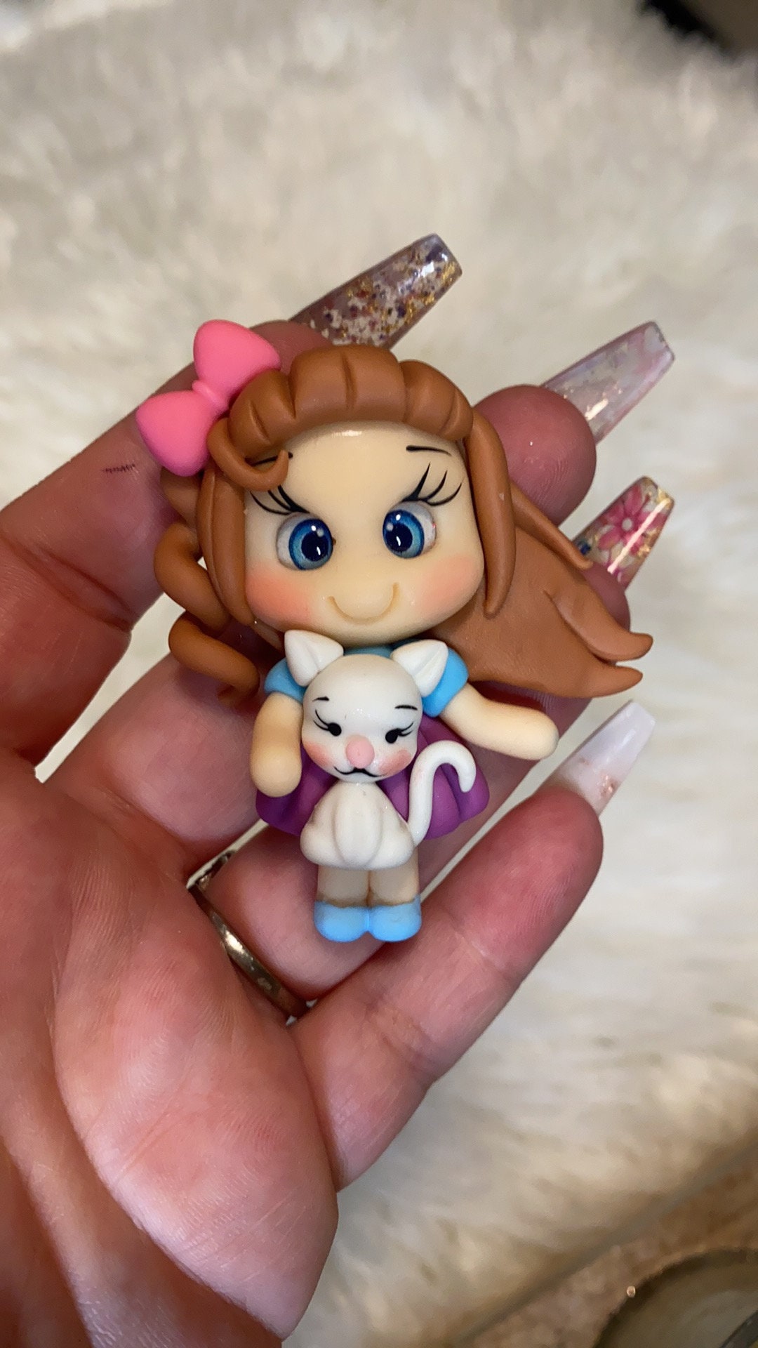 Clays for bows clay dolls flat back clay bow clays bow Etsy