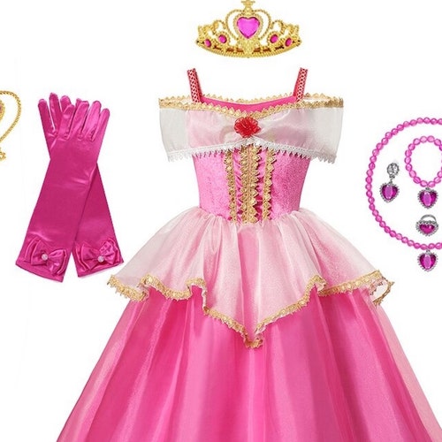 Ice Queen Princess Dress up Costume Set for Girls Inspired - Etsy