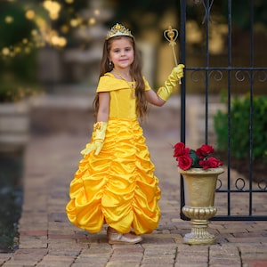 Red and gold disney store princess dress