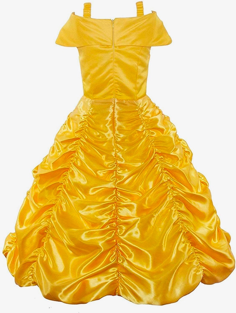 READY TO SHIP Disney Inspired Belle Princess Dress Costume - Etsy