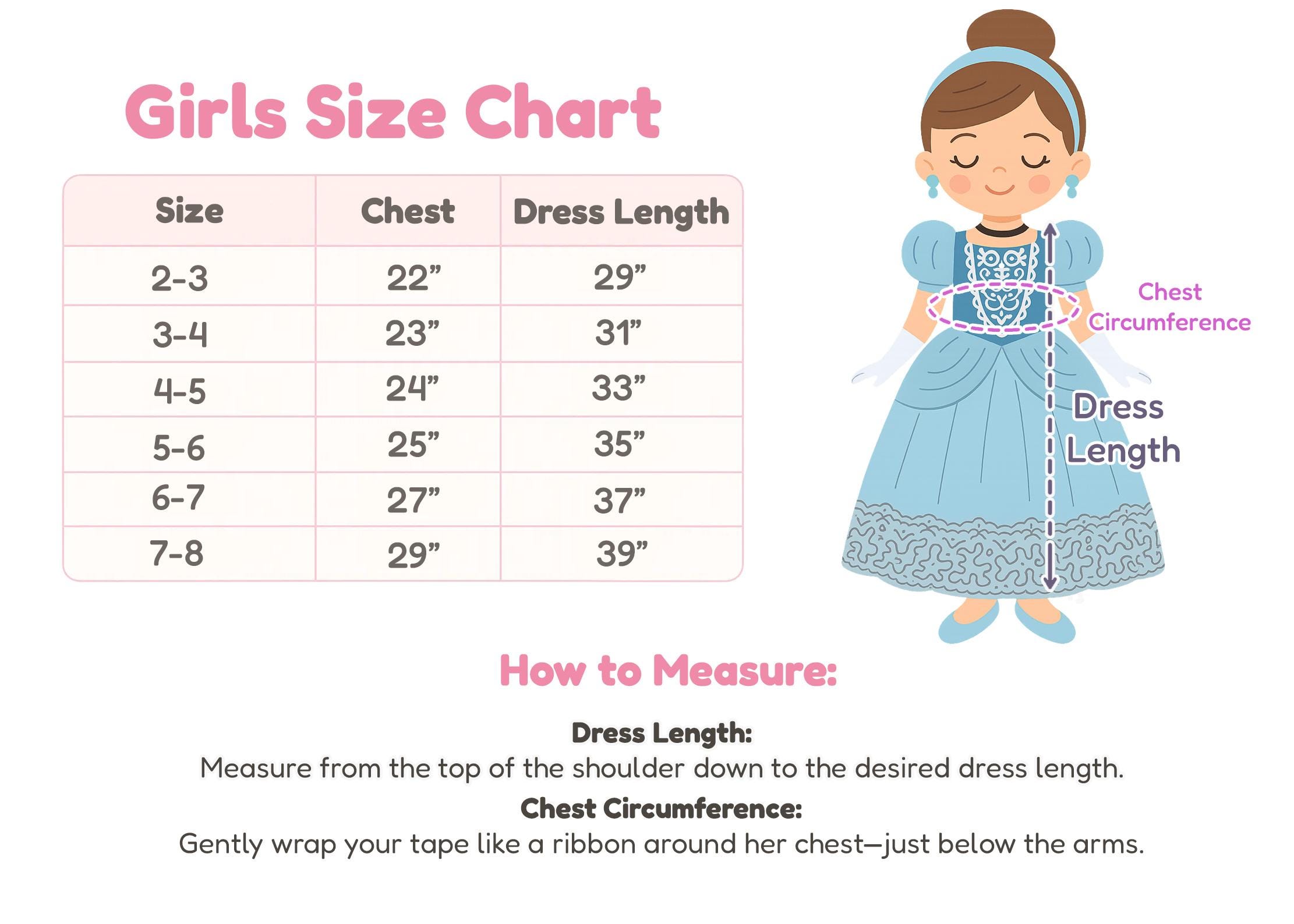 american princess dresses size chart American girl party dress, Satin girl dress red, baby girl dresses with sleeves, lace baby gown, ivory girl dress