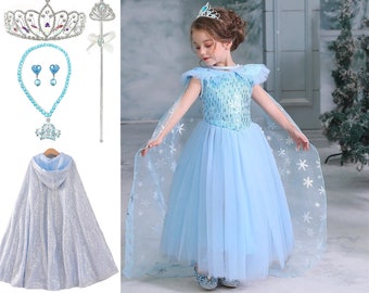 NEW Elsa Costume Set Little Girls Princess Dress up SALE! 