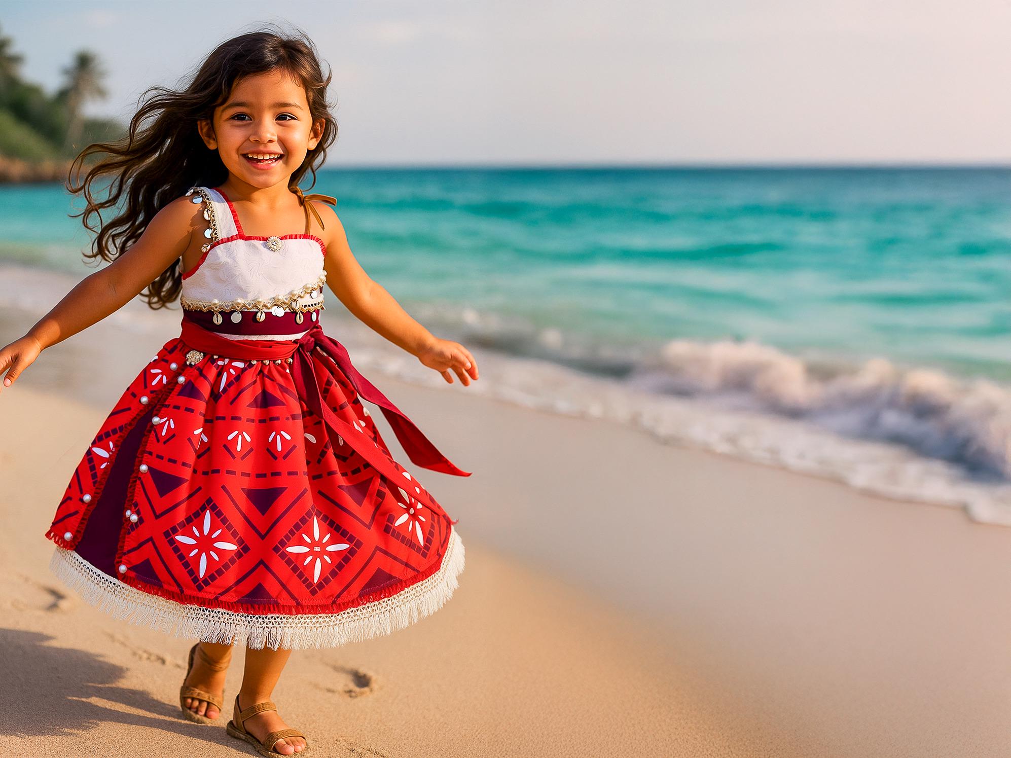 open lace back dress Moana tutu set-Moana outfit-Moana dress  Pink Toes & Hair Bows