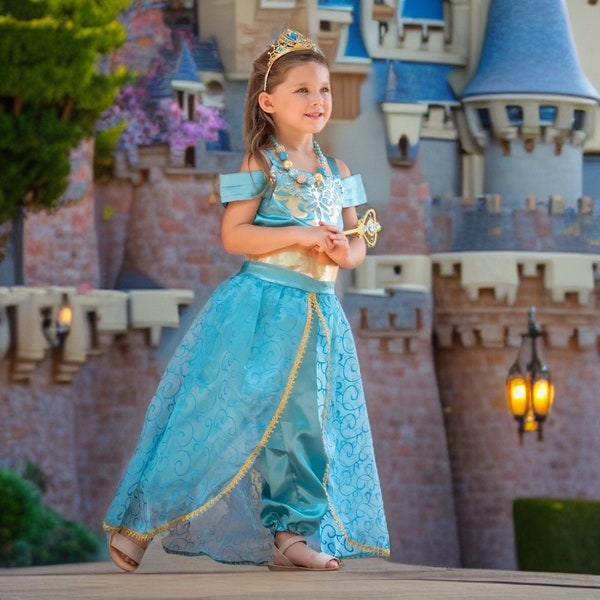 Princess Jasmine Aladdin Inspired Dress Up Set