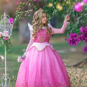Sleeping Beauty Aurora Princess Dress up Costume Set - Etsy