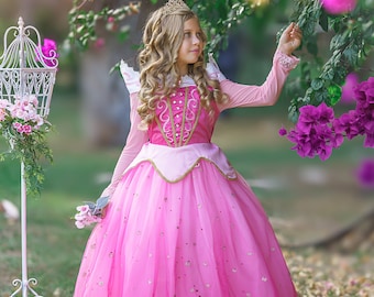 Disney princess dress up, costume di aurora classic - Toys Center