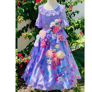 Encanto inspired Isabella Birthday party dress