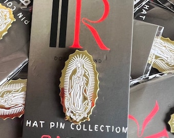 Virgen de Guadalupe *Limited Edition* Gold Tone Hat Pin