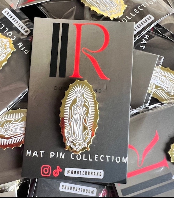 Virgen de Guadalupe *Limited Edition* Gold Tone Hat Pin