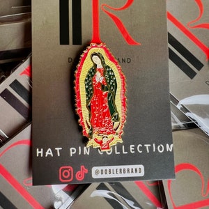 Virgen de Guadalupe hattnål bild 2