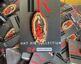 Virgen de Guadalupe Hat Pin