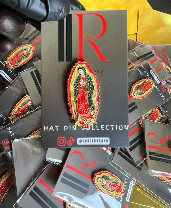 Virgen de Guadalupe Hat Pin