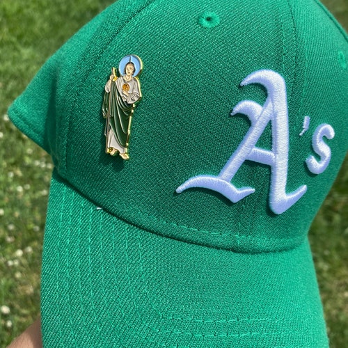 San Judas Hat Pin Etsy