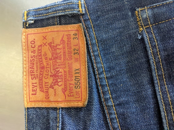 Levis LVC White Oak Selvedge 1944 S501XX - Gem