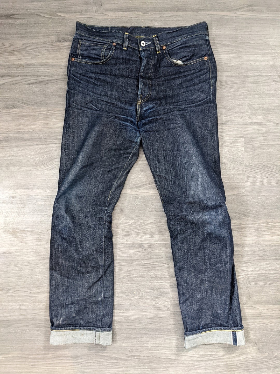 1944 Levis LVC White Oak Selvedge S501XX - Etsy