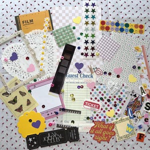 JUNK JOURNAL Mystery Scrap Pack, Ephemera for Creative Collaging & Crafting image 6