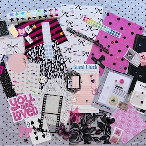 JUNK JOURNAL Mystery Scrap Pack, Ephemera for Creative Collaging & Crafting image 4