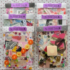 JUNK JOURNAL Mystery Scrap Pack, Ephemera for Creative Collaging & Crafting image 7