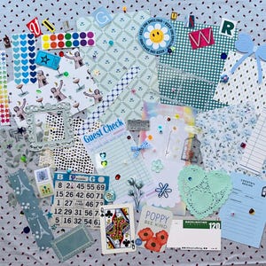 JUNK JOURNAL Mystery Scrap Pack, Ephemera for Creative Collaging & Crafting image 5