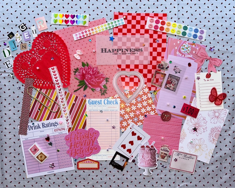 JUNK JOURNAL Mystery Scrap Pack, Ephemera for Creative Collaging & Crafting image 2
