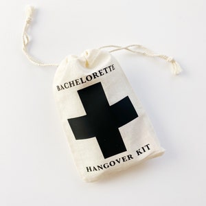 Bachelorette Party Hangover Kit | Bachelorette Survival Kit | Bachelorette Bag | Bachelorette Party Favors | Oh Shit Kit | Bach Party