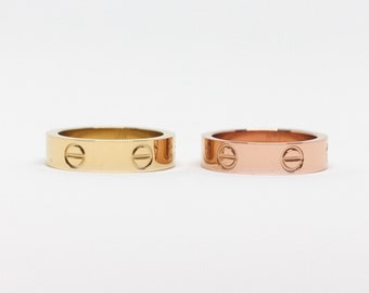 designer inspired cartier love ring