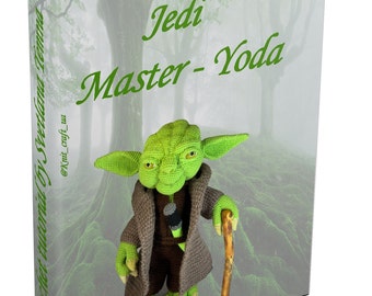 Jedi Master Yoda-haakwerk. Haakpatronen.