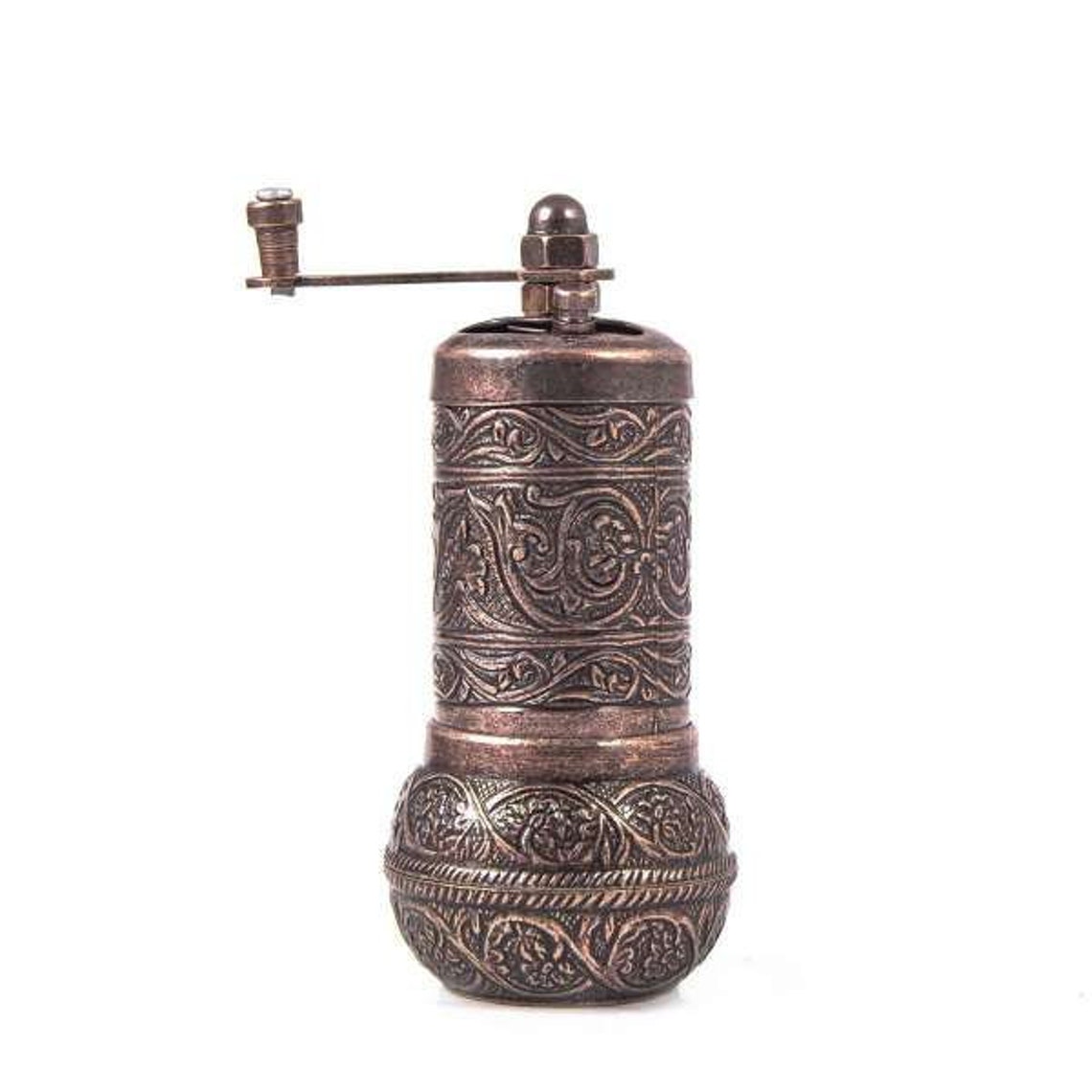 Coffee & Pepper Grinder Mill Bronze Etsy