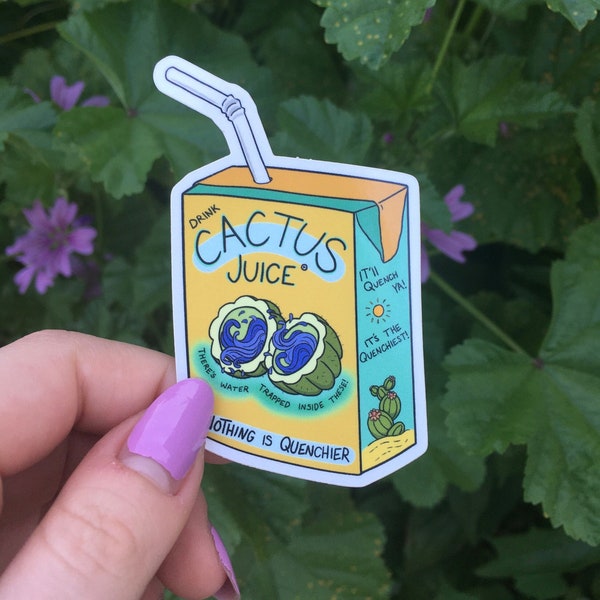 Kaktus Juicebox Sticker. Avatar der letzte Airbender Sokka Kunst