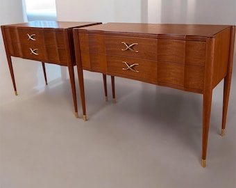 Set Of Paul Frankl  Continental Comodes / Console Table