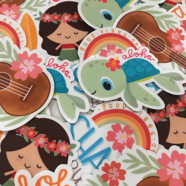 Ukulele Stickers Etsy
