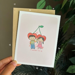 I cherry-ish you! - greeting card